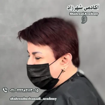 کوتاهی موی آقایان با شانه و قیچی