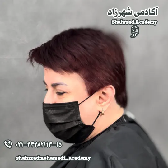 کوتاهی موی آقایان با شانه و قیچی