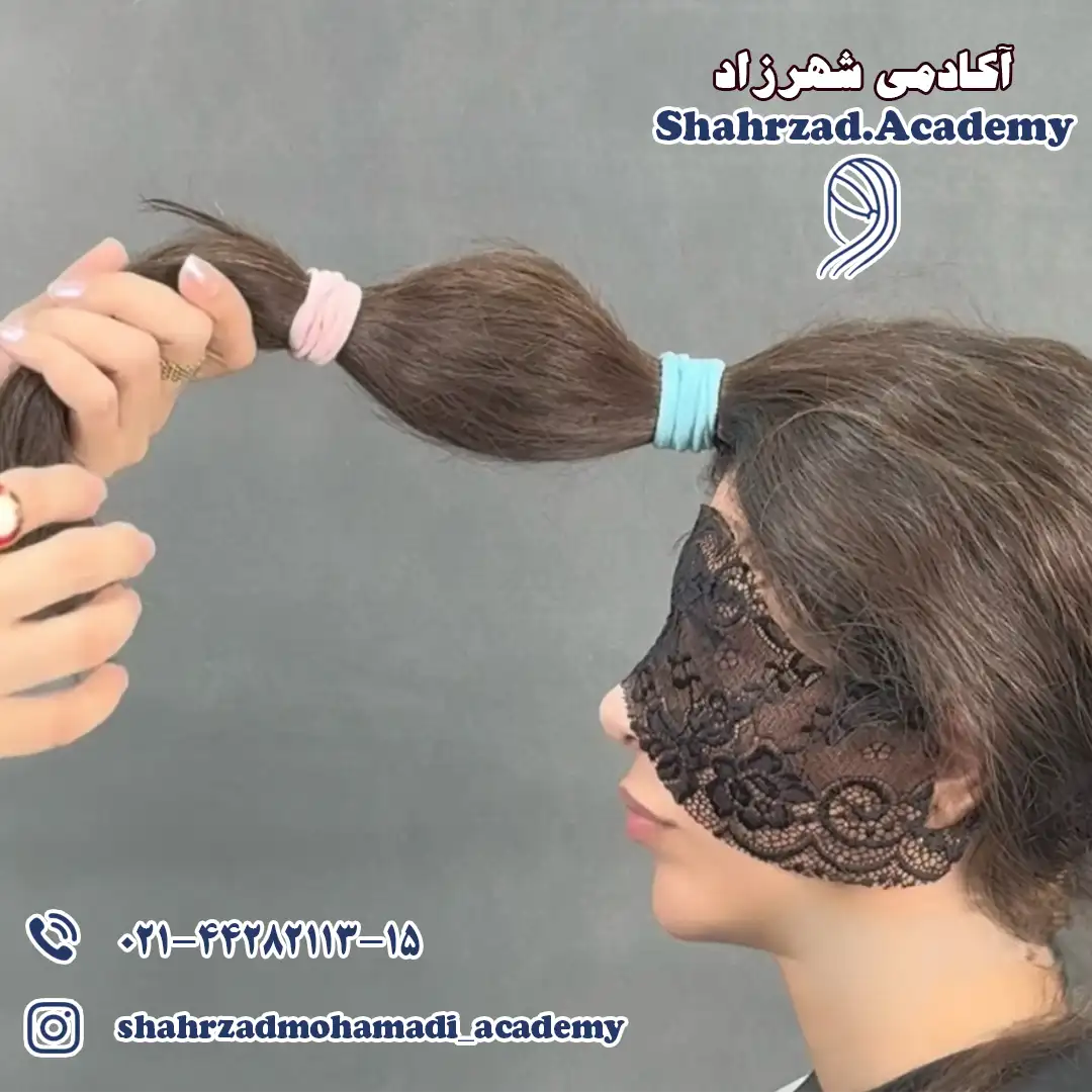 آموزش کوتاهی مدل موی راوند لیر در منزل